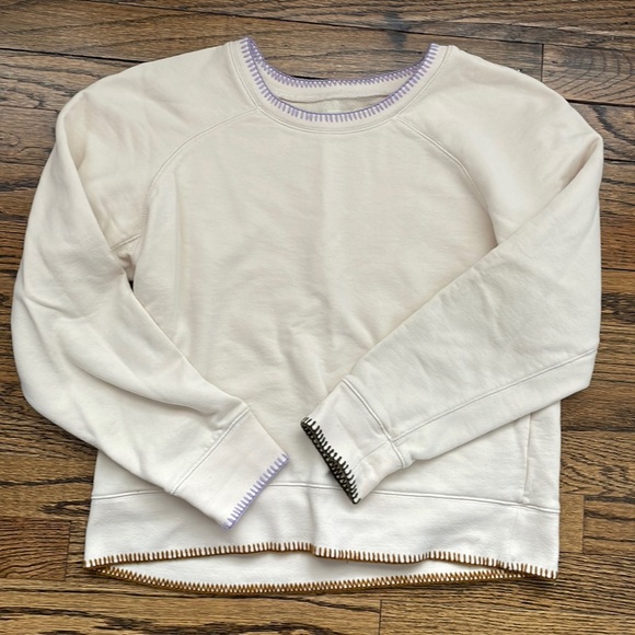 Madewell-stitched shrunken sweatshirt - Picture 2 of 6